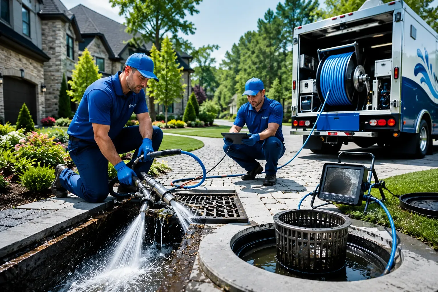 Local outdoor drain cleaning professionals in Barton City, MI