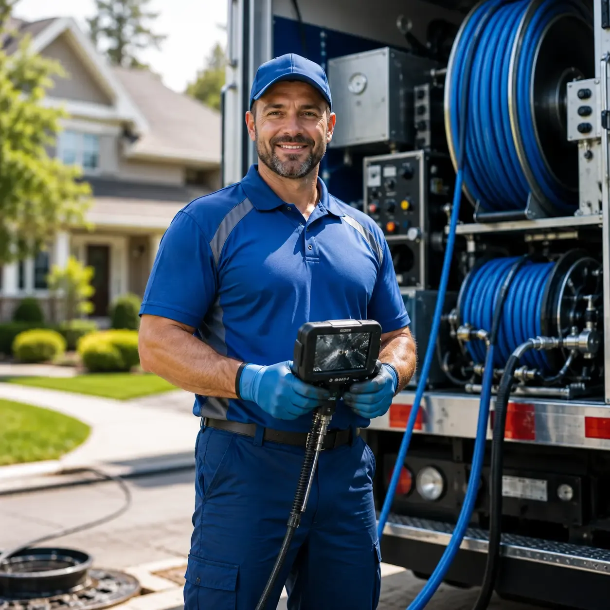 Local outdoor drain cleaning specialists in Barton City, MI